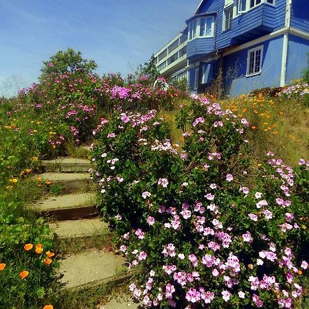 Hostal Faro Azul 瓦尔帕莱索 外观 照片