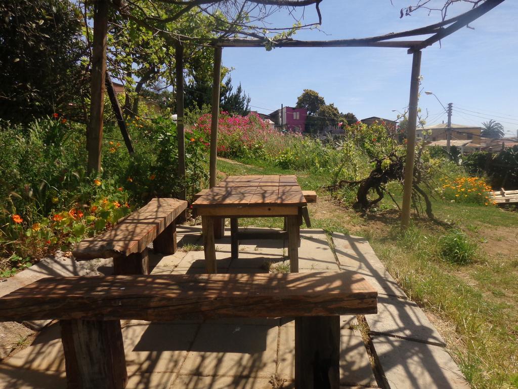 Hostal Faro Azul 瓦尔帕莱索 外观 照片