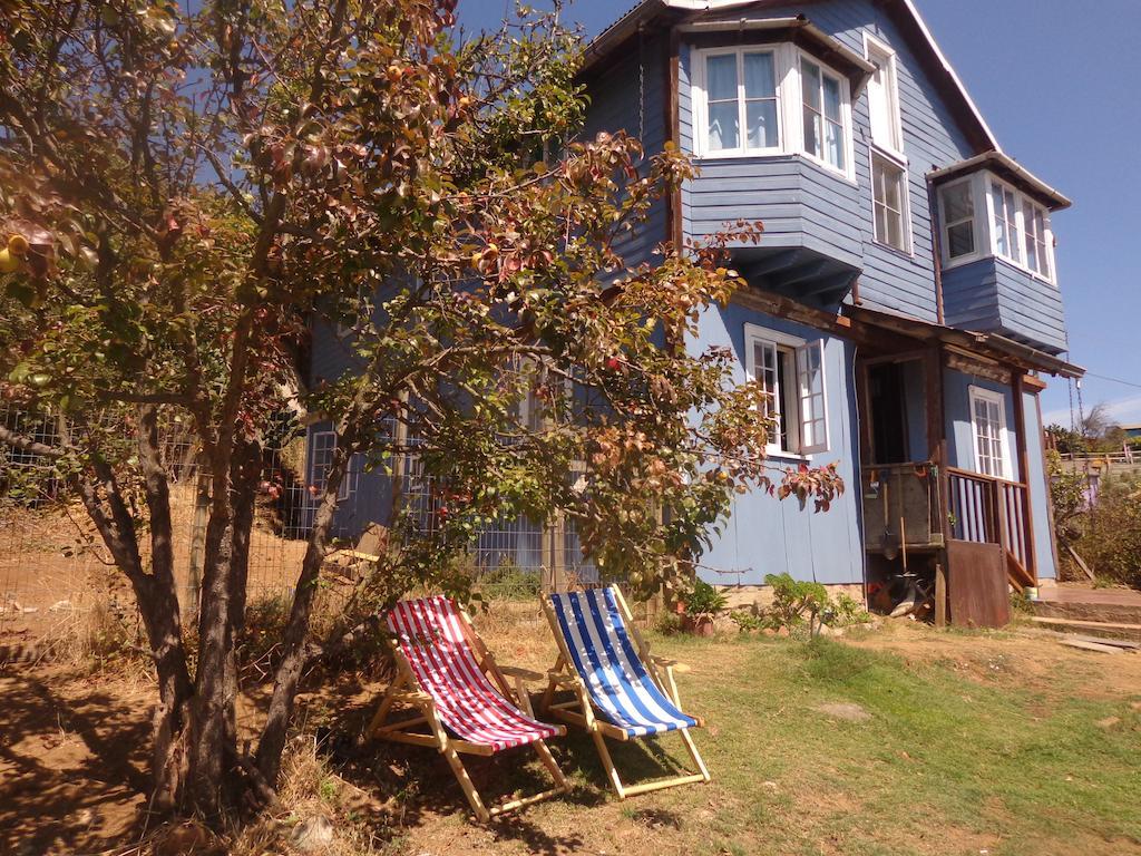 Hostal Faro Azul 瓦尔帕莱索 外观 照片
